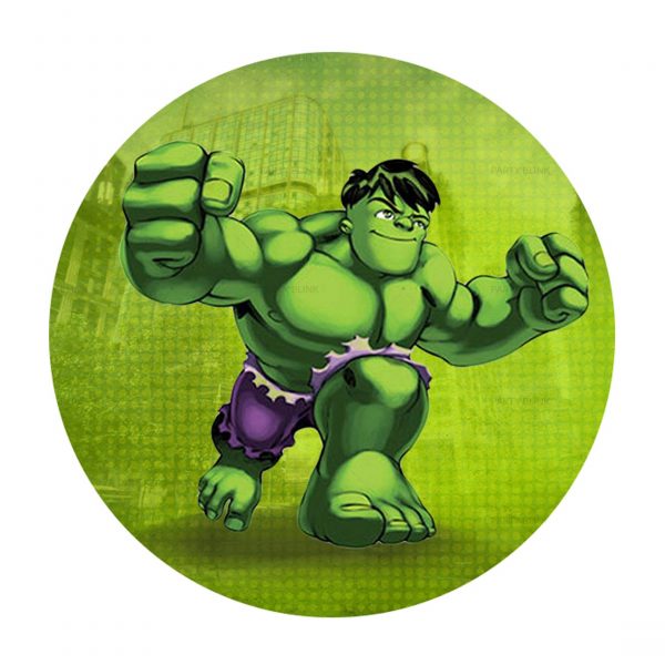 Hulk Name Tag Template