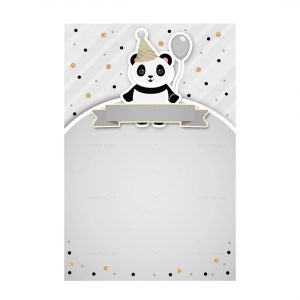 Panda Printable Invitation Free
