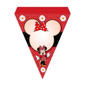 Printable Minnie Letter Banner Free - Party Blink