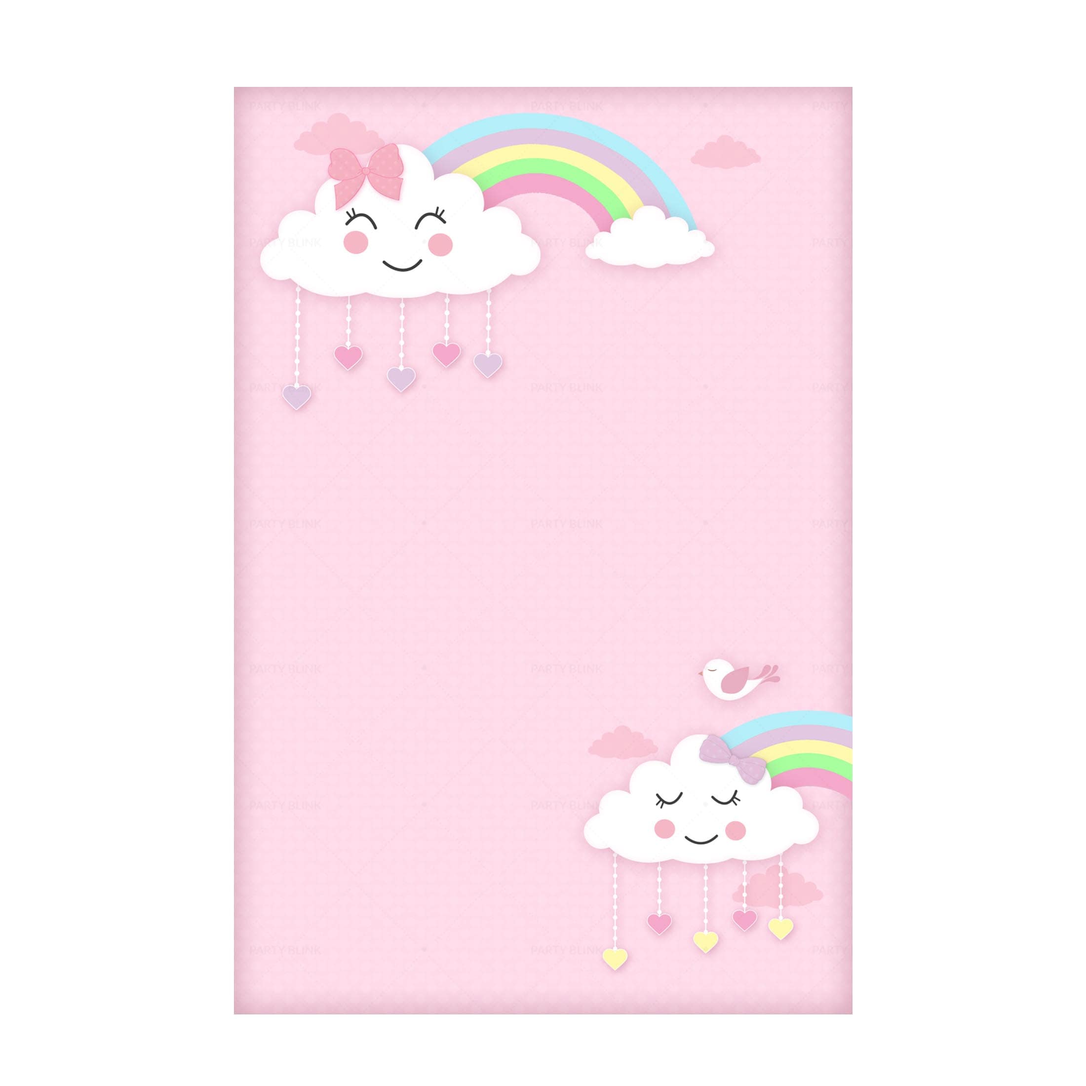 Printable Rain of Love Invitation Free to edit and print- Party Blink