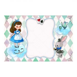 Alice in Wonderland Invitation Free