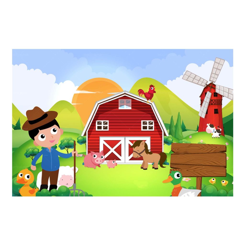 Editable Barnyard Invitation Free