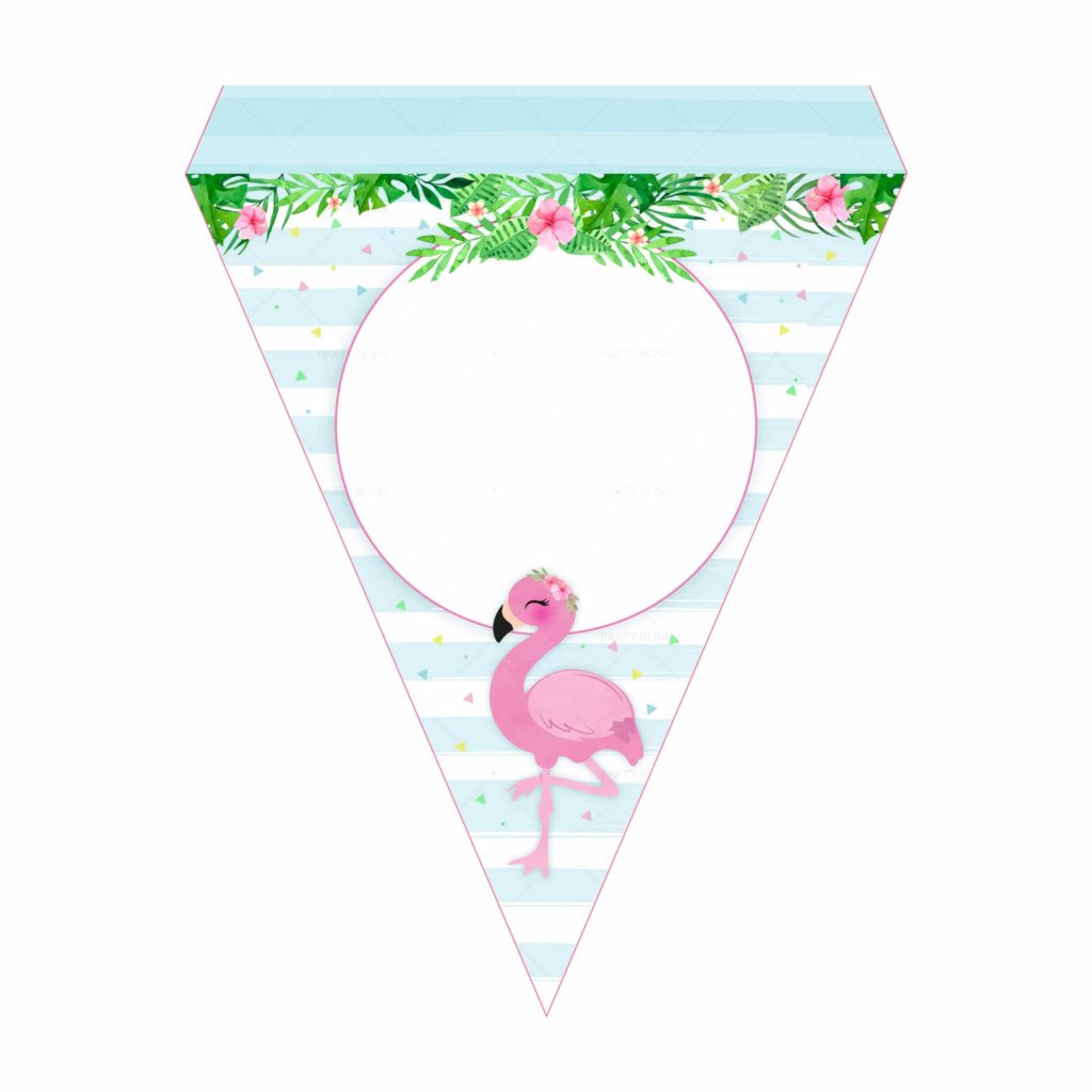 Free Flamingo Flag Printable