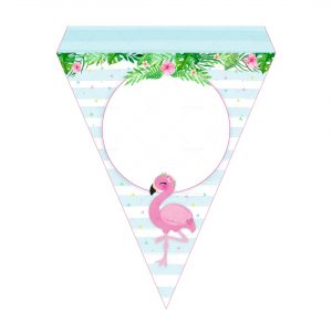 Free Flamingo Flag Printable