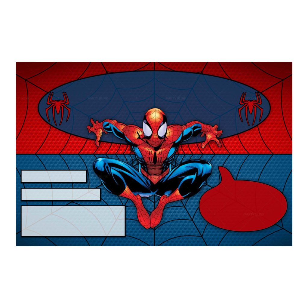 Spider-Man Invitation Free