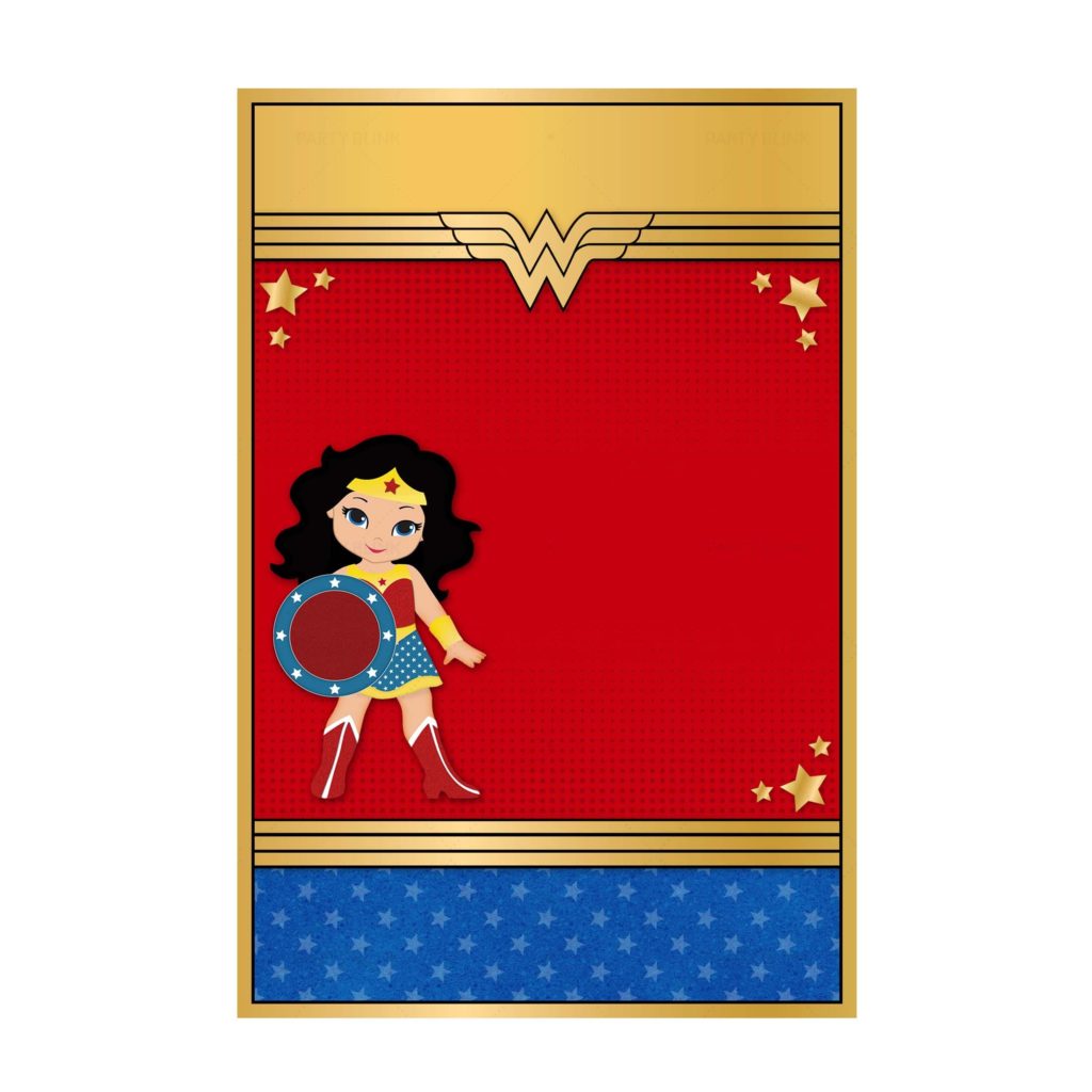 5+] Wonder Woman Invitation Free & Low-Cost Templates