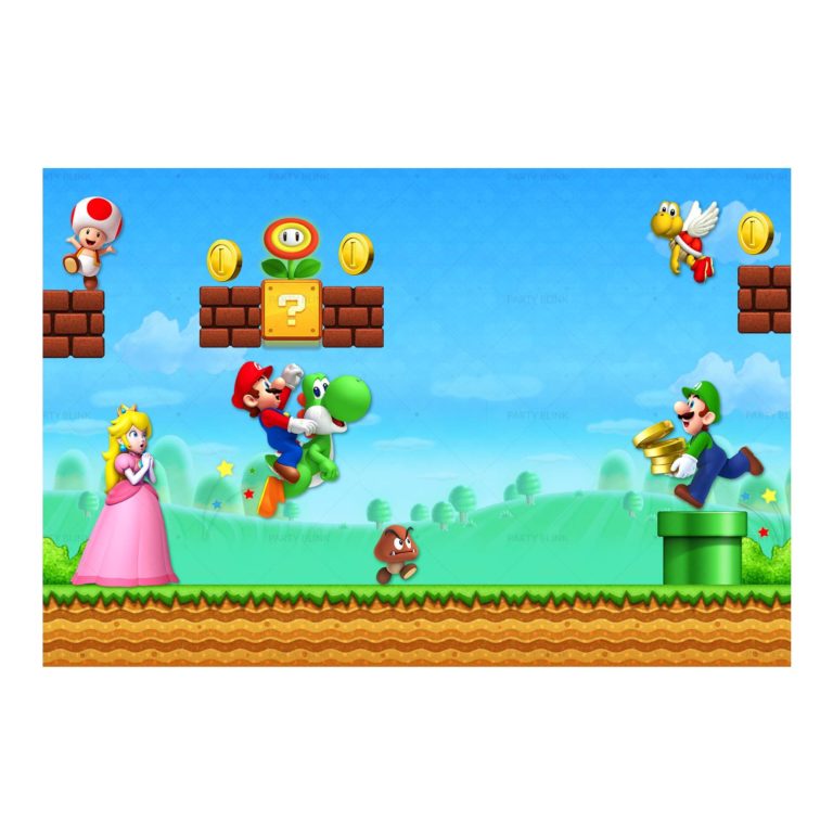 Free Super Mario Invitation