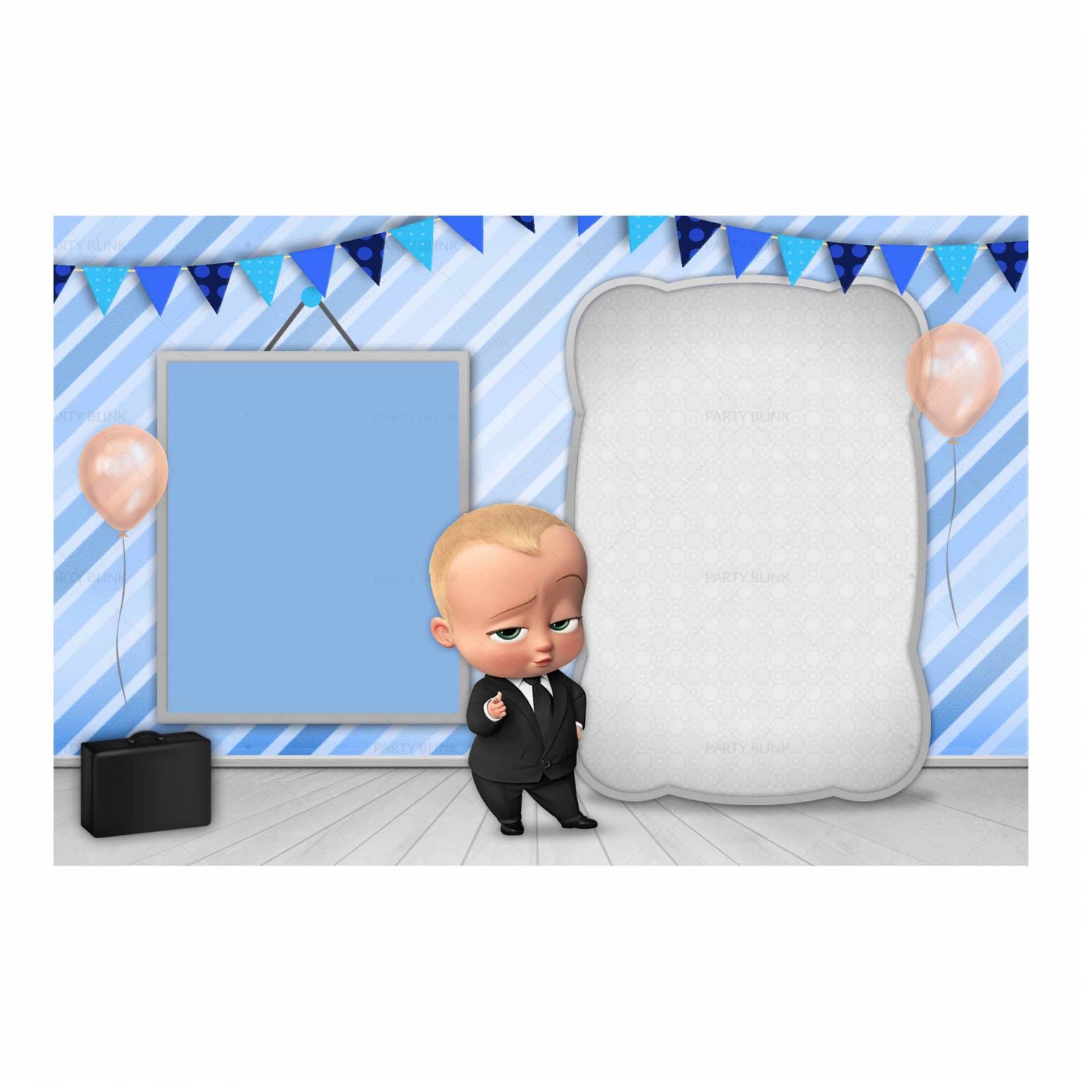 5 Free templates! Boss Baby Invitation Free & Low Cost