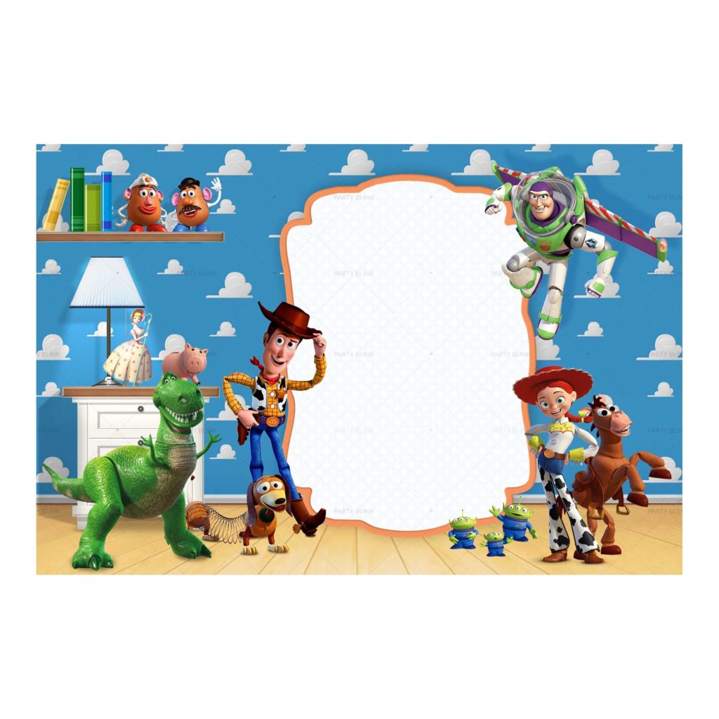  5 Toy Story Invitation Free Low cost Birthday Templates