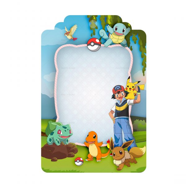 5 pokemon invitation free low cost birthday templates