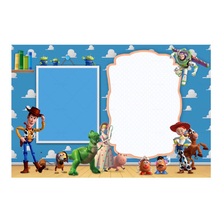 Toy Story Invitation with Photo