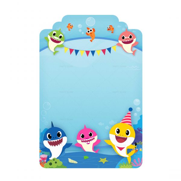 [5+] Baby Shark Invitation Free & Low-Cost Birthday Templates