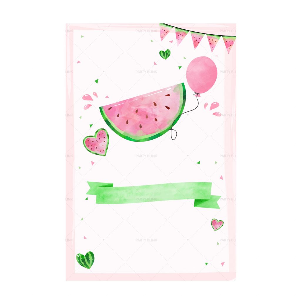  5 Watermelon Invitation Free Low Cost Templates