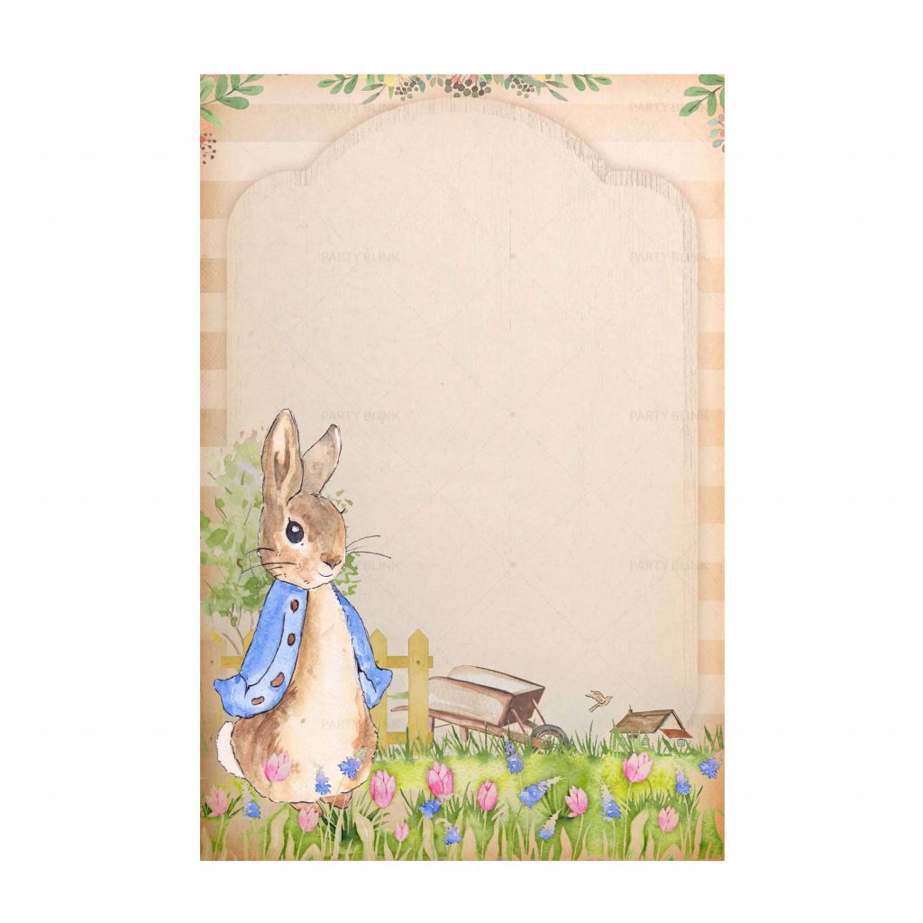 [5+] Free Peter Rabbit Invitation &amp; Low Cost Templates