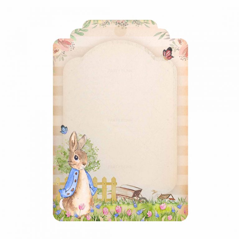 Free Peter Rabbit Tag