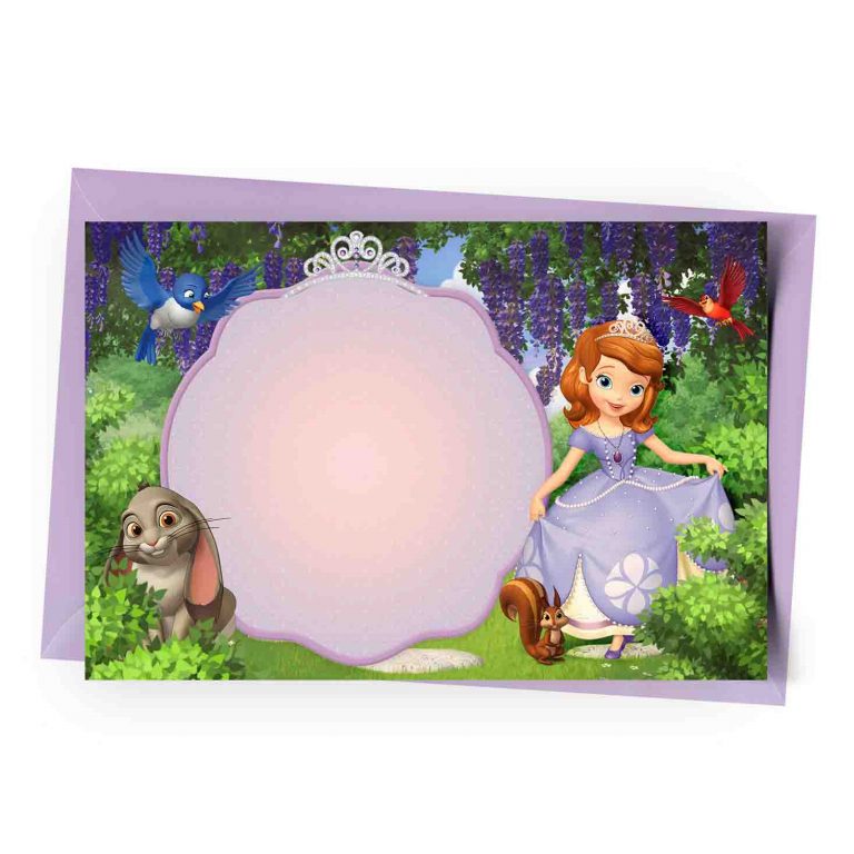 Princess Sofia Personalized Invitation 1