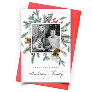 Christmas Card Personalized 1