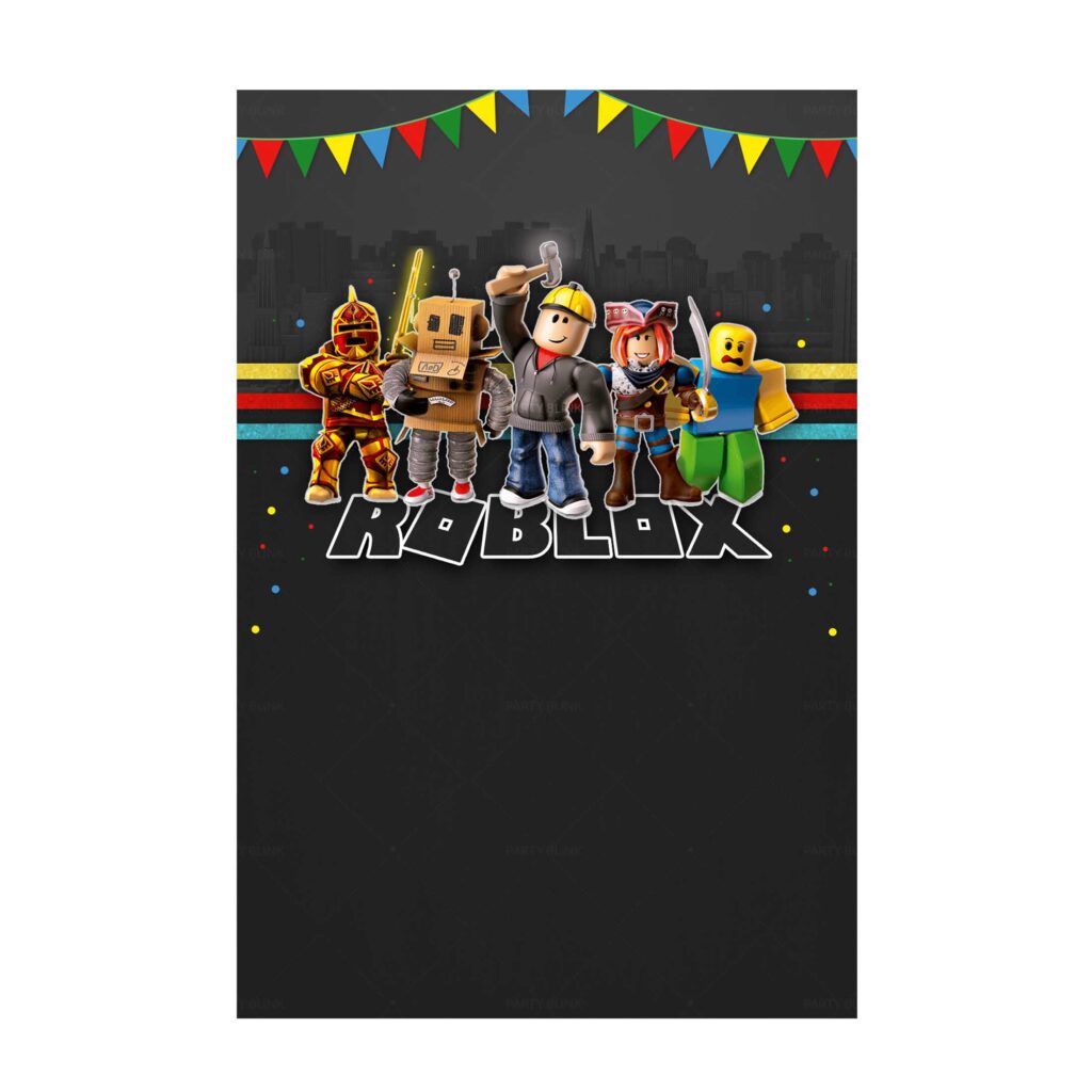 Roblox Invitation Template Free