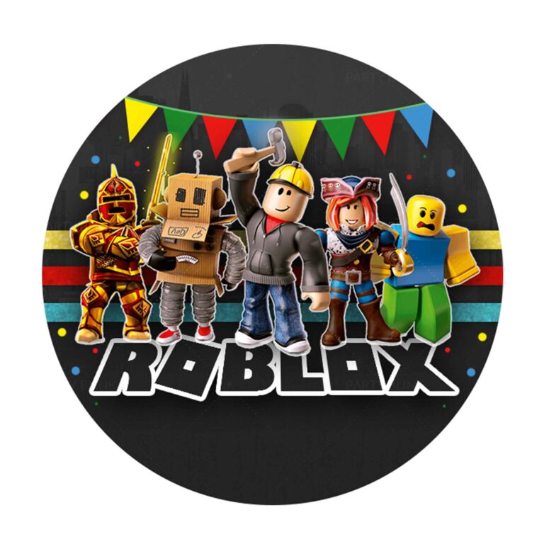 Free Roblox Round Label