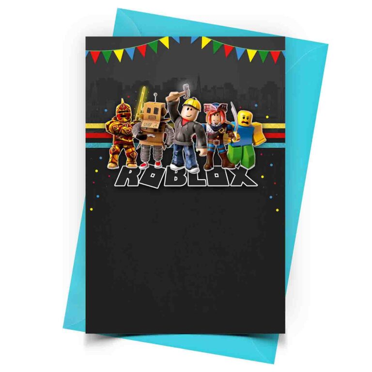 Personalized Roblox Invitation