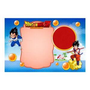 Dragon Ball Invitation with Photo