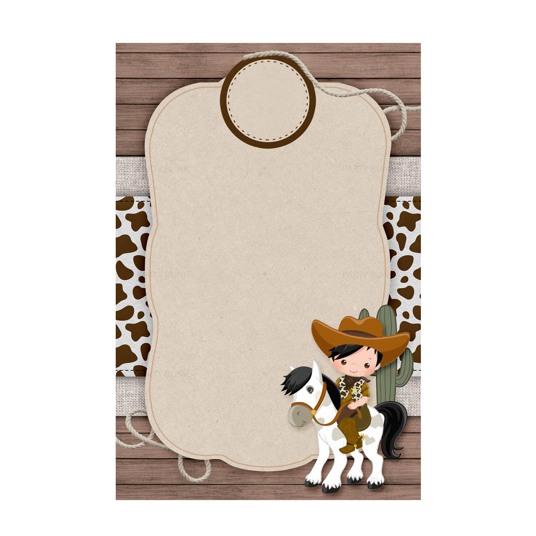 Cowboy Invitation Free