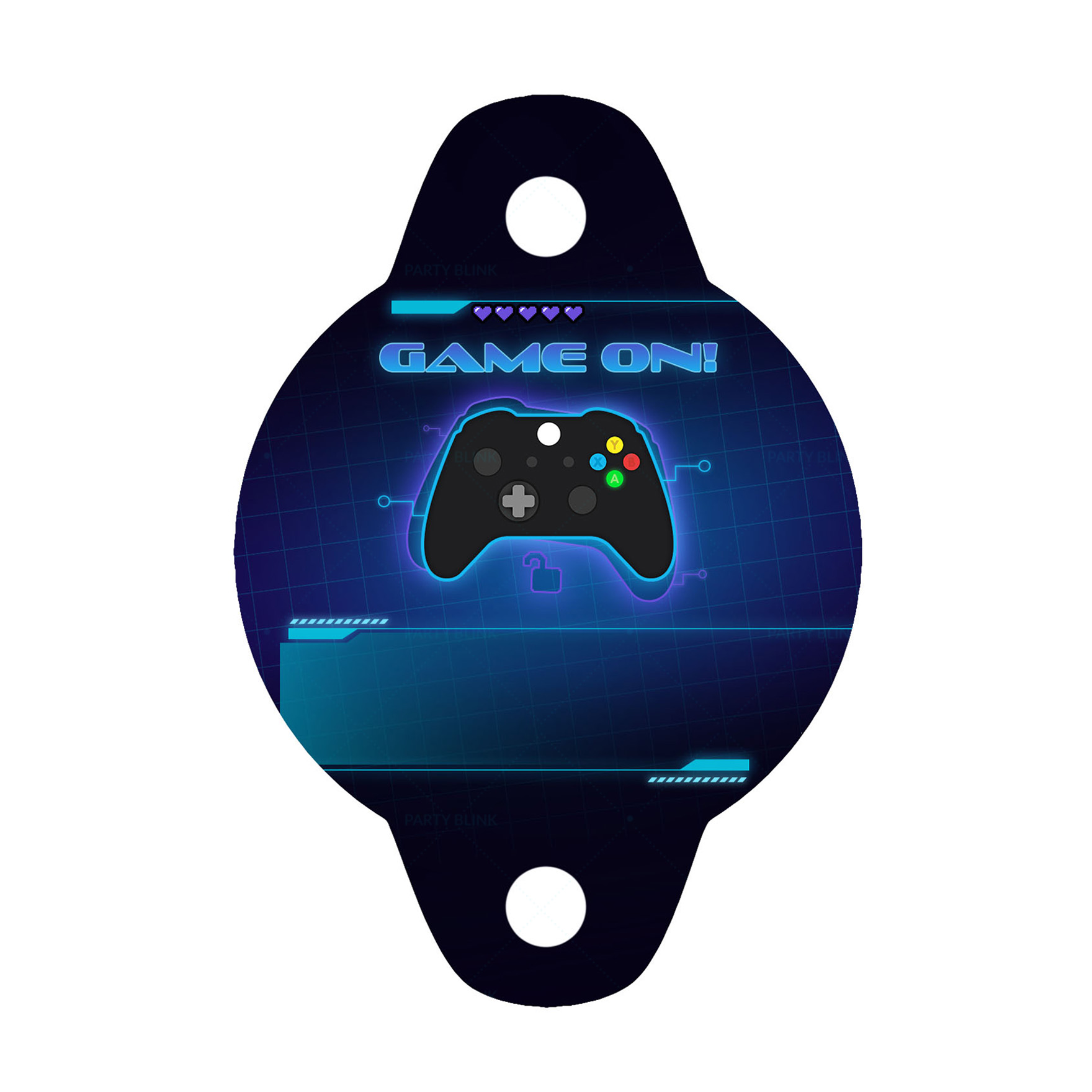 Free Gamer Straw Tag