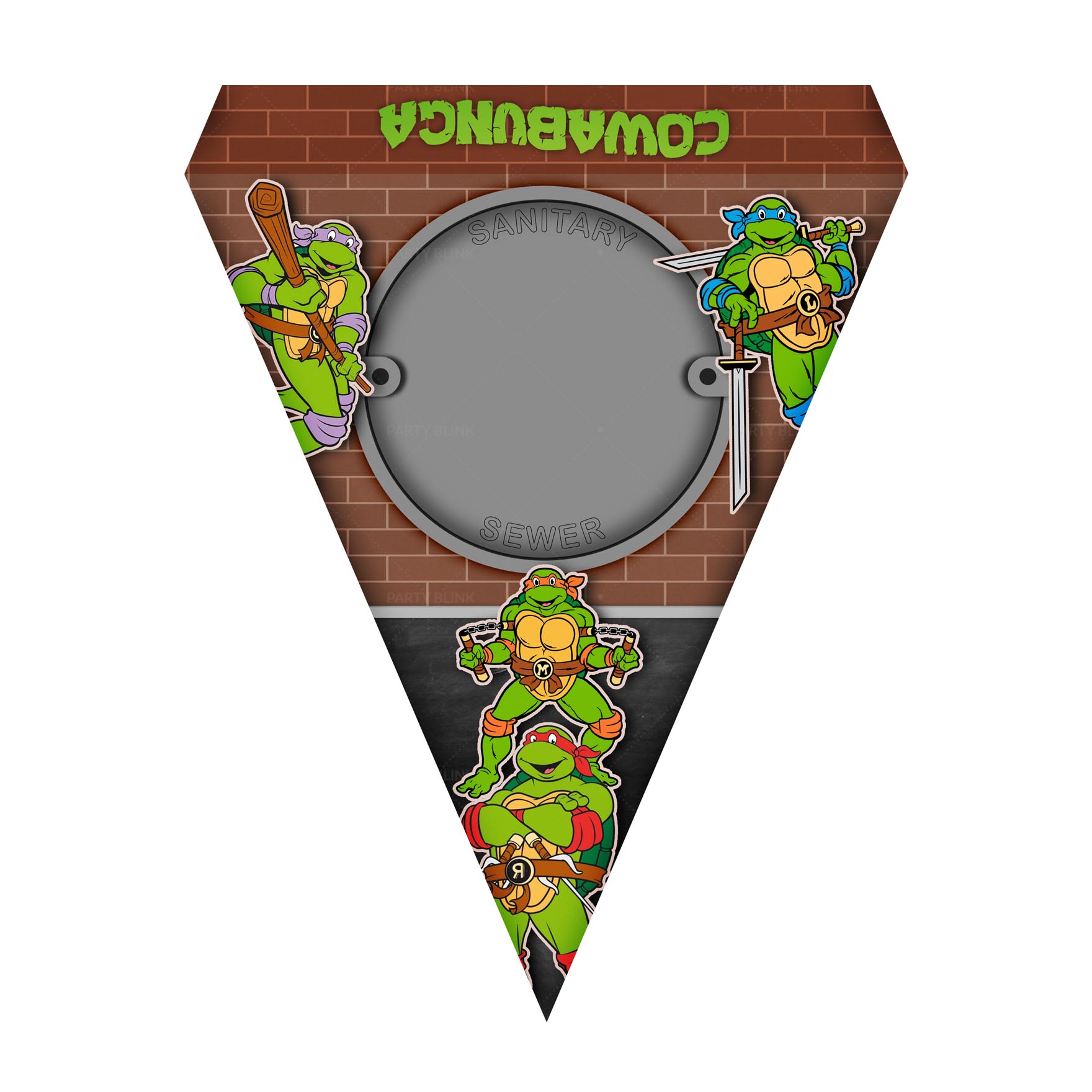 Free Ninja Turtles Flag