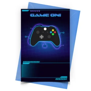 Gamer Invitation Personalized - Blank