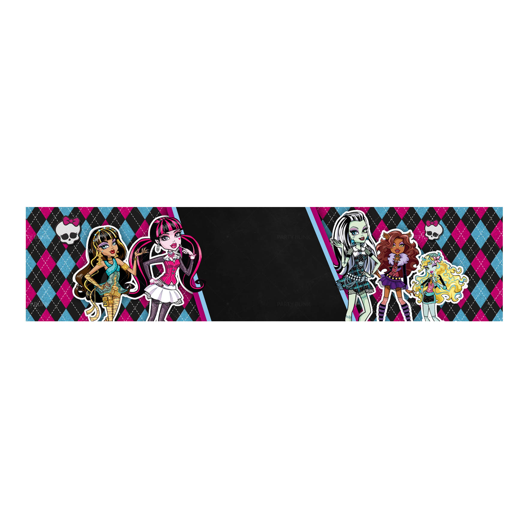 Free Monster High Bottle Label