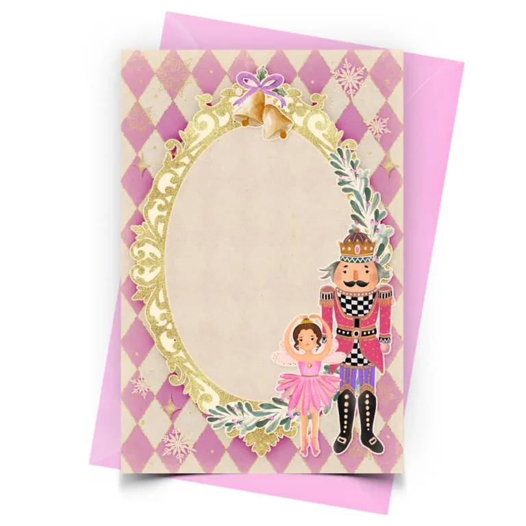 Nutcracker Invitation Personalized - Blank