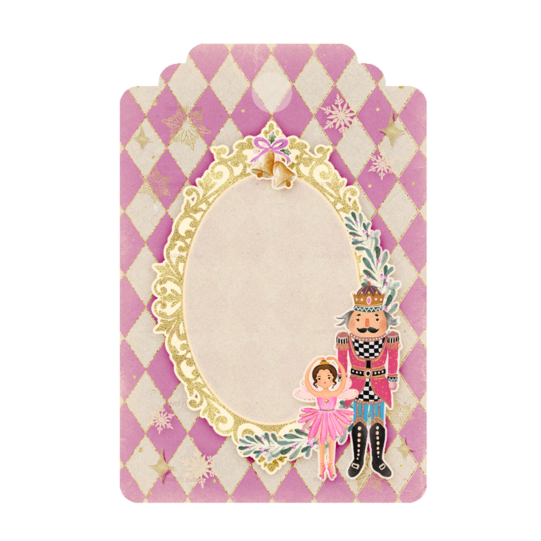 Nutcraker Cupcake Tag