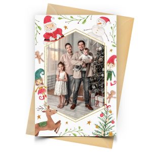 Christmas Card Personalized 1 Back Side