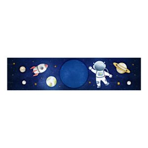Free Astronaut Bottle Label