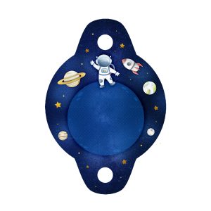 Free Astronaut Straw Tag