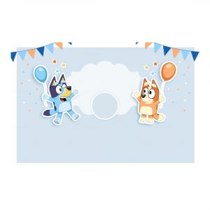 Free Bluey Invitation