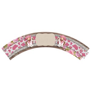 Free Cowgirl Cupcake Wrap