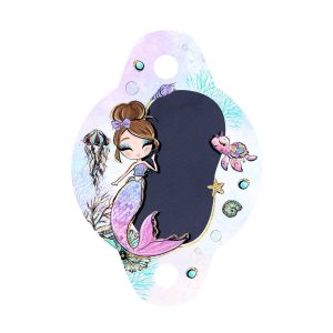 Free Mermaid Straw Tag