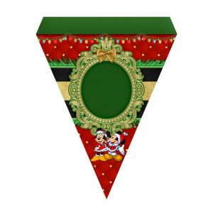 Free Mickey and Minnie Christmas Flag Free Mickey and Minnie Christmas Flag