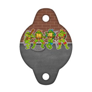 Free Ninja Turtles Straw Tag