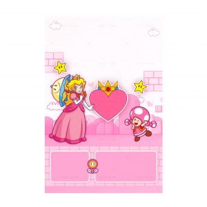 Free Princess Peach Invitation