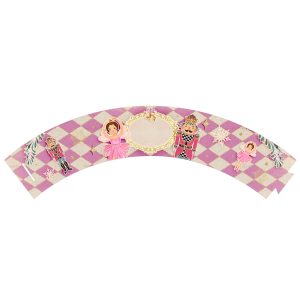 Nutcraker Cupcake Wrap Free